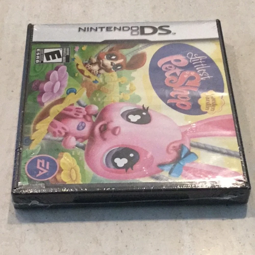 Littlest Pet Shop Garden Jardin Nintendo DS Game Brand New Factory Sealed LPS
